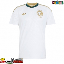 Camisa de Futebol Arábia Saudita Equipamento Secundário Mundo 2026 Manga Curta